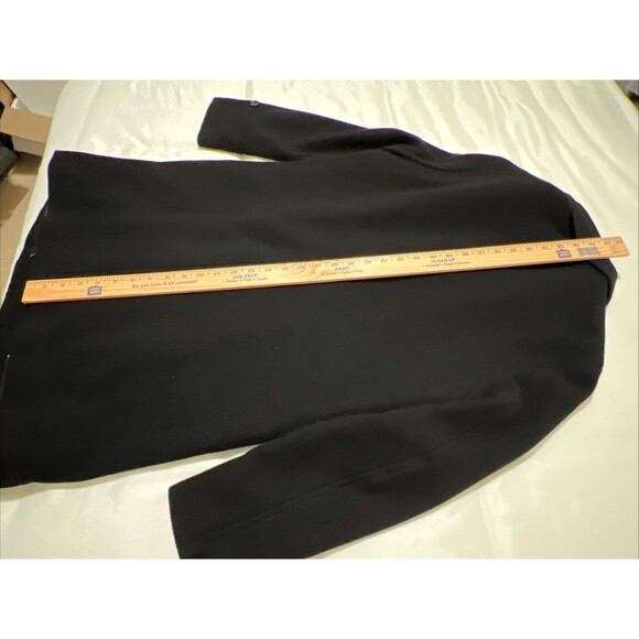 Pea Coat CASHMERE BLEND Taka Q Jacket Womens M Black Japanese Takakyu - Picture 16 of 16